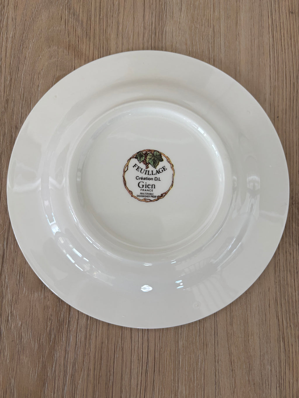 Gien 5-piece Platter and Plate Set