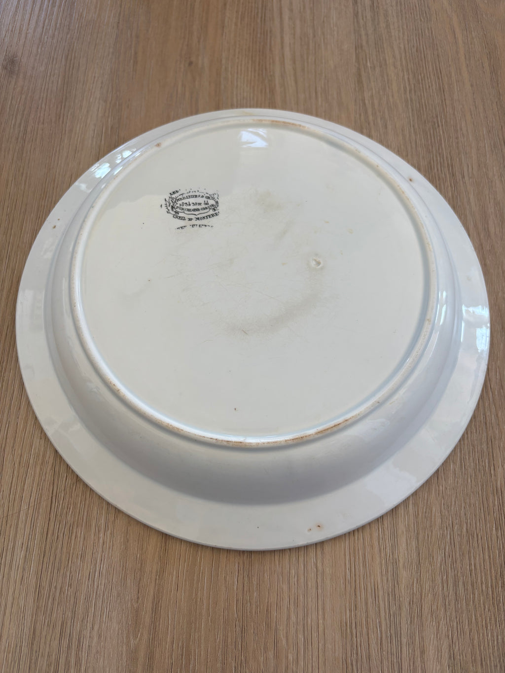 Lebeuf, Milliet et Cie (Creil and Montereau) Terre de Fer Bowl - 1840s